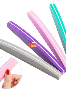 5/10pcs Nail File Nail Buffer 100/180 Sanding Buffer Block
