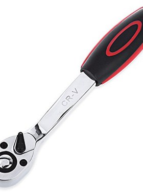 1/4-inch ( 6.35MM ) 24-Tooth Chrome Vanadium Ratchet Wrench