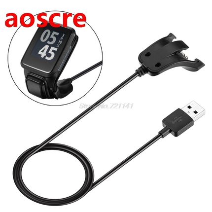 Data Sync USB Charger Clip Charging Cable For TomTom 2 3 Run