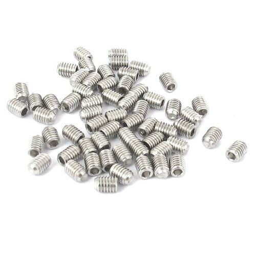M3x4mm Stainless Steel Hex Socket Set Cap Point Grub Screws