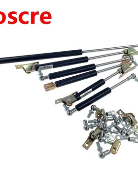2PCS 18*8 Gas Spring Rod 130mm Stroke 50N-500N/5kg-50kg Cupb