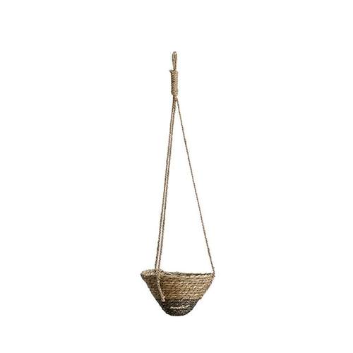 Rattan Flower Pot Handheld Hanging Rattan Flower Pot Flower