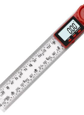 300mm/200mm Digital Angle Ruler Inclinometer Goniometer Prot