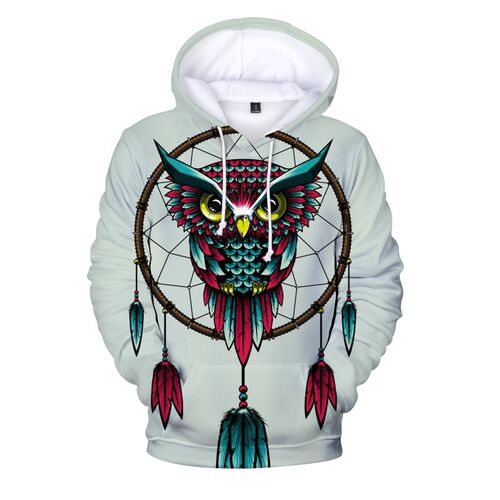 New Hoodies Men Dream Catcher 3D Print Men's Fashion Hooded