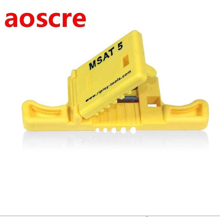 MSAT-5 Fiber Optical Cable Ribbon Stripper Miller MSAT 5 Loo