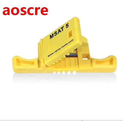 MSAT-5 Fiber Optical Cable Ribbon Stripper Miller MSAT 5 Loo