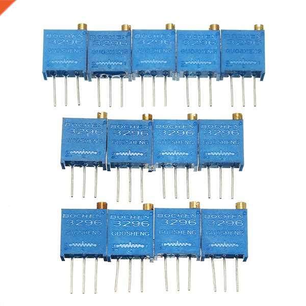 13Pcs 13 Values 3296 Potentiometer Pack Resistance Pack Comp