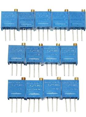 13Pcs 13 Values 3296 Potentiometer Pack Resistance Pack Comp