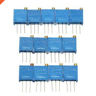 13Pcs 13 Values 3296 Potentiometer Pack Resistance Pack Comp