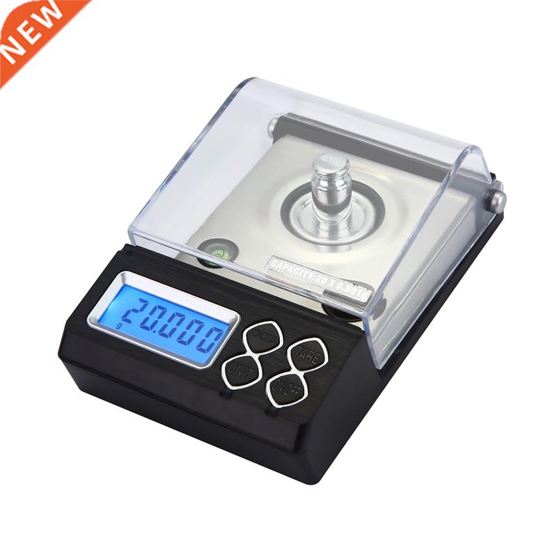 50g/0.001g Precision Digital Milligram Scale 20g 0.001 Horiz