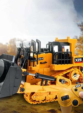 1:24?Decast Toy 2.4G Remote Control Toy Car Bulldozer Real
