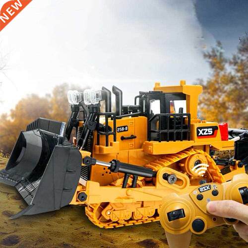 1:24?Decast Toy 2.4G Remote Control Toy Car Bulldozer Real