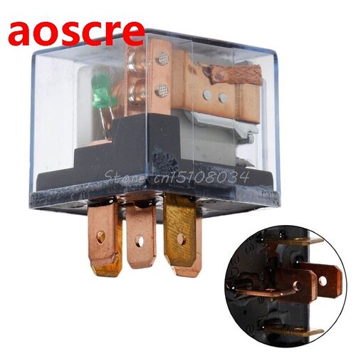 Waterproof Automotive Relay 12V 24V 100A 5pin SPDT Car Contr