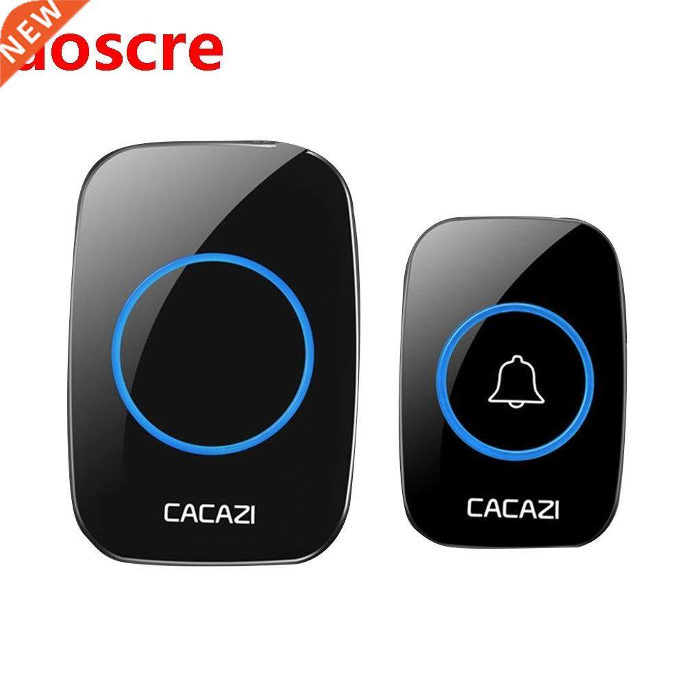 Self-Powe Wireless Doorbell Smart Cordless Door Bell No Cha