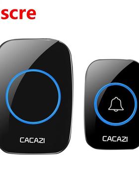 Self-Powe Wireless Doorbell Smart Cordless Door Bell No Cha