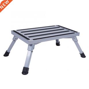 Portable Aluminum Folding Platform Safety Step Ladder Stool