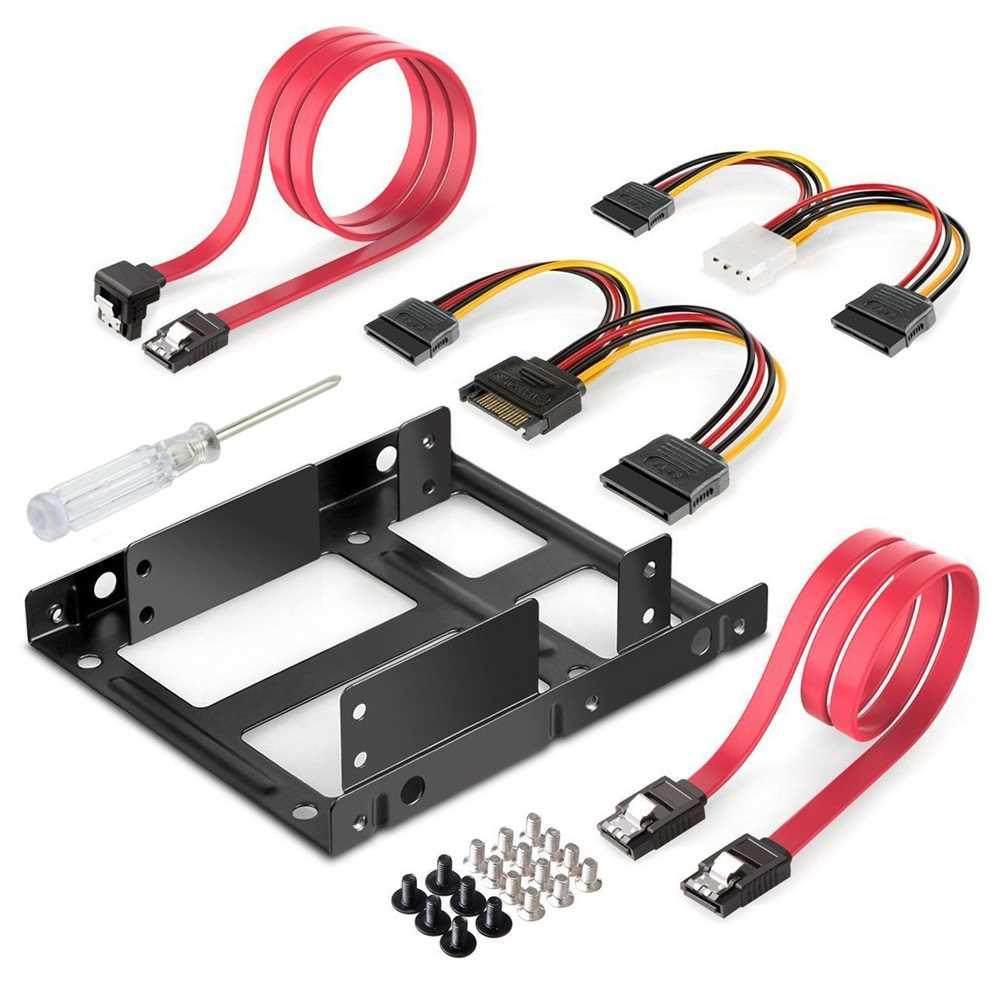 Screw Power Cable Mounting Kit Drive Internal Hard Disk Acce