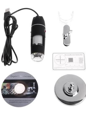 1600X 2MP Zoom Microscope 8 LED US Handheld Magnifier Endos