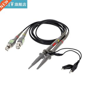P6100 2Pcs 1X 10X 100MHz Oscilloscope Probe Alligator Clip