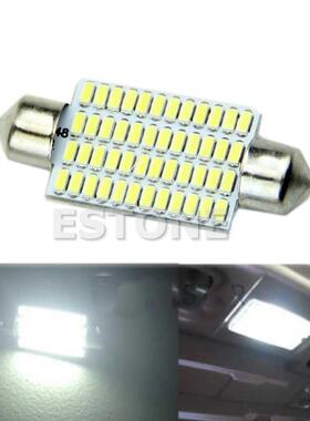 1PC 42mm 014 48 SMD LED Car Interior Festoon Dome White Lig