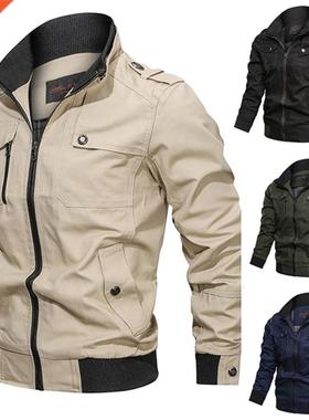 2022 Military Jacket Men Spring Autumn Cotton Windbreaker Pi