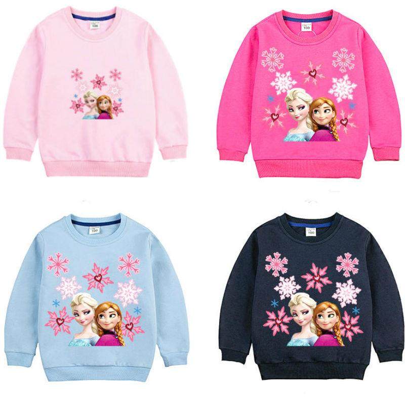 New Autumn and Winter Girls Clothes Pure Cotton Hooded Sweat