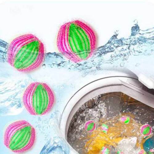 12PCS Portable Washing Machine Laundry Balls Magic Hair Catc
