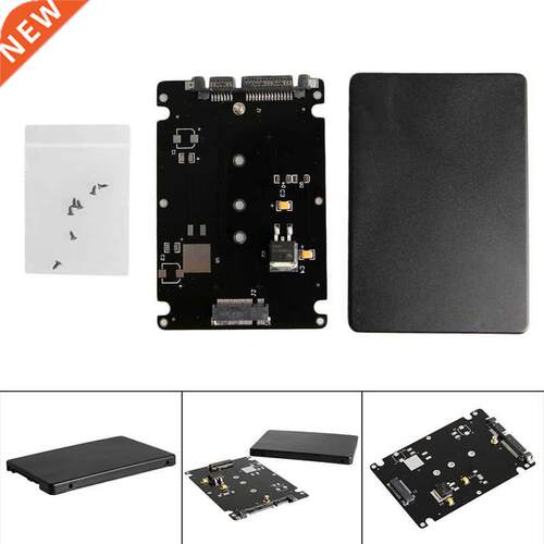 B+M Key Socket 2 M.2 NGFF (SATA) SSD to 2.5 Adapter Card wit