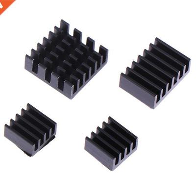 For Raspberry Pi 4B Aluminum Heatsink Radiator Cooler Kit fo