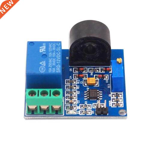 12V Current Detection Sensor Module 5A Overcurrent And Overc