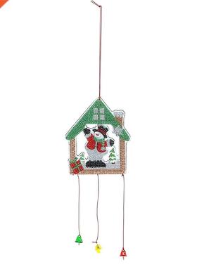 Campanula Diamond Painting by Number Kit Colorful Wind Chime