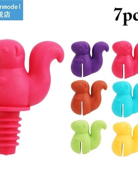 1pc Creative Wine Stopper Leakage-Proof Squirrel Bottle Stop