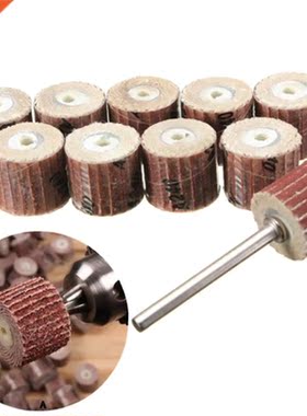 10Pcs 12mm Sandpaper Grinding Wheel Abrasive Tools Rust Remo