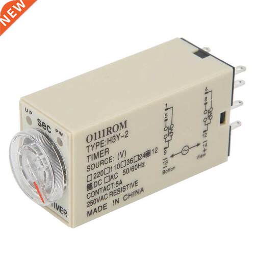 Timer Relay H3Y-2 8P delay timer 0 ~ 5 timer relay 5A second