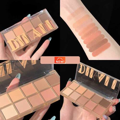 10 Colors Eyeshadow Pearly Matte Earth Color Eyeshadow Palet