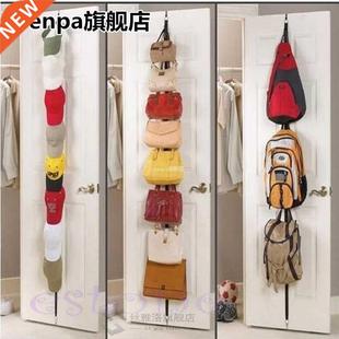 Adjustable Over Door Straps Hanger Hat Bag Coat Clothes Rack