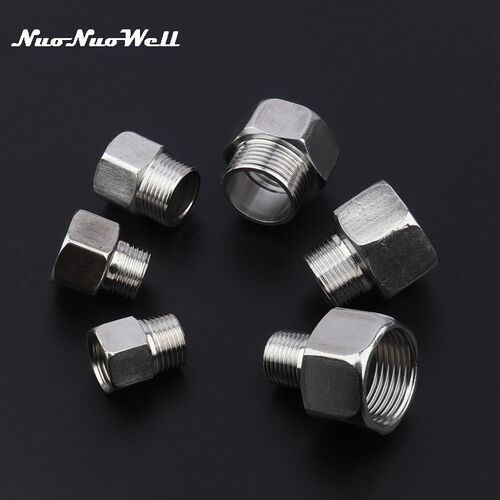1pc Stainless steel 1/2'' 3/4'' 1'' Male Thread Connector F