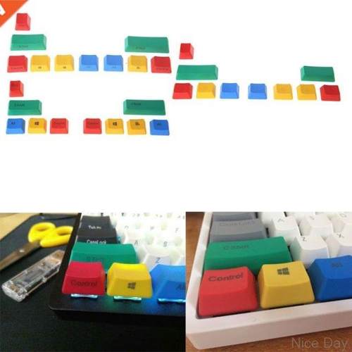 PBT 10 Keys Keycap RGBY Mechanical Keyboard Add-on Kit OEM C
