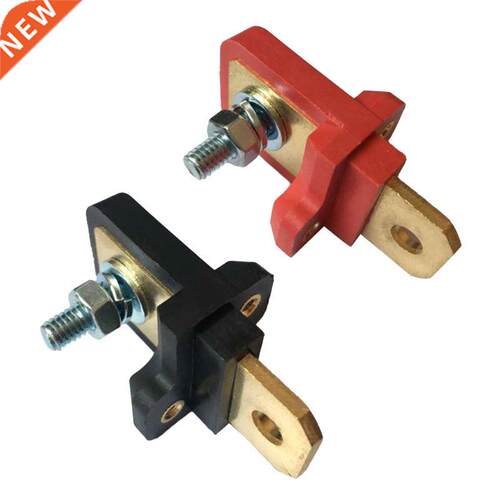 2PCS Black Red Connectors Termnals 150A Electrcal Equpmen