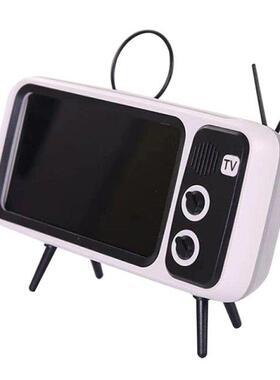 Retro Bluetooth-compatible Speaker Cellphone Stand Function