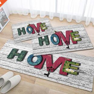 Kitchen Mat Bedroom Entrance Doormat Home Hallway Floor Deco