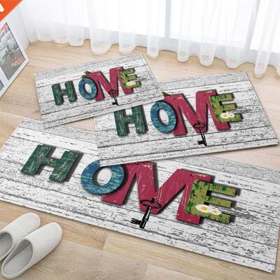 Kitchen Mat Bedroom Entrance Doormat Home Hallway Floor Deco