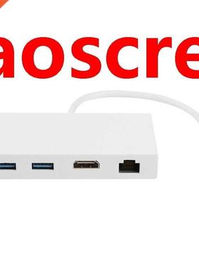 4-In-1 C-Type HUB USB 3.1 to RJ45 4K Video HDMI 2 5Gbps USB