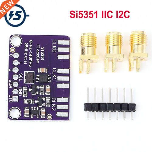 8KHz-160MHz SI5351 Clock Generator Module GY-SI5351 Clock Si