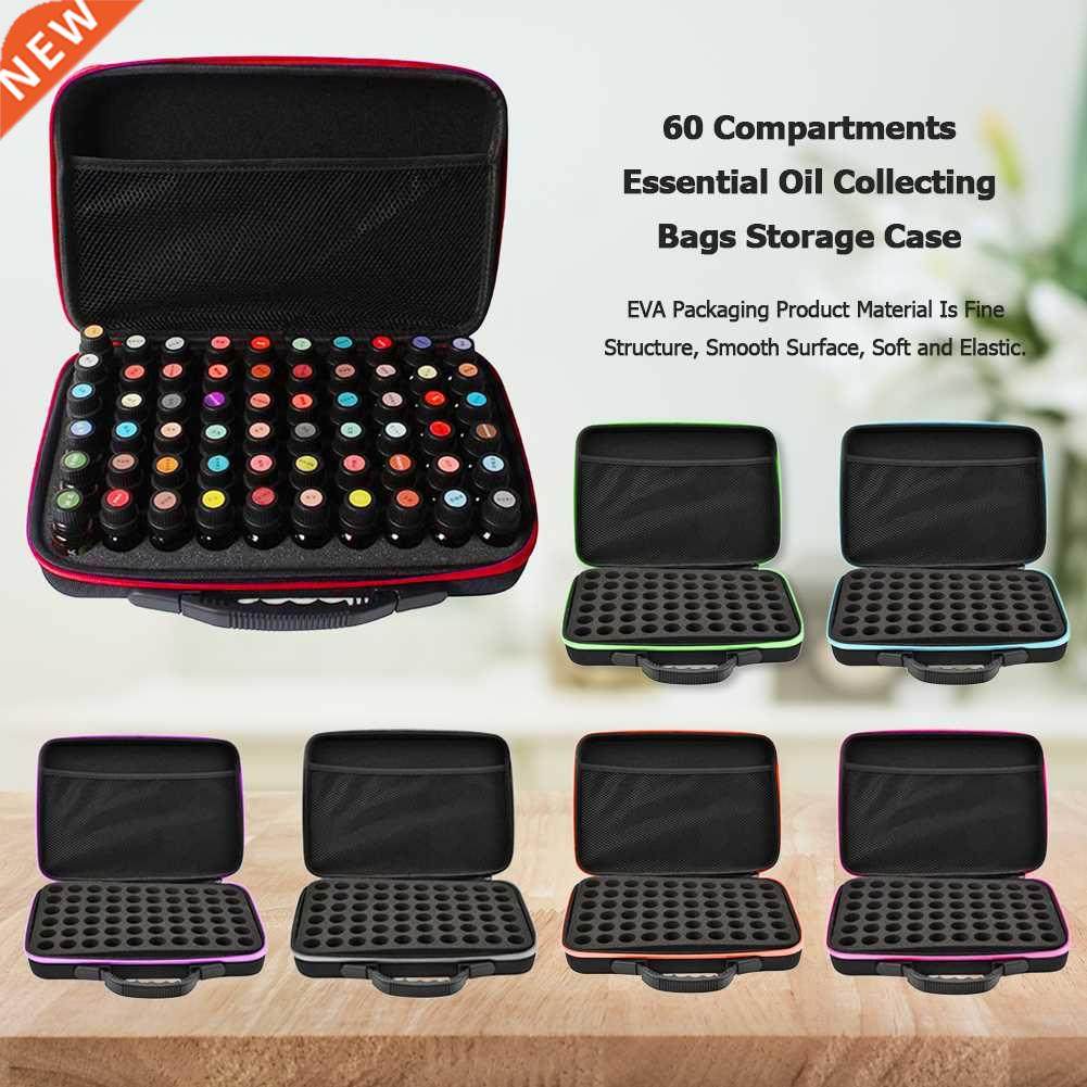 60 bottles essential oil case 15ml perfume oil essential oil
