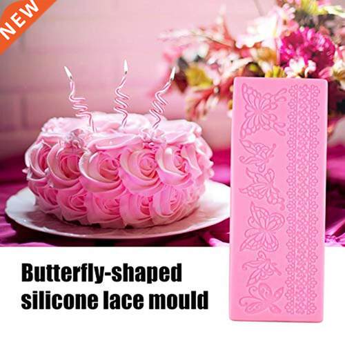 Butterfly Lace Mold Cake Border Decoration Tools Fondant Cak