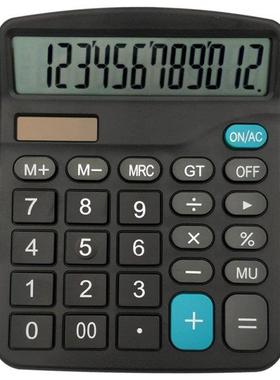 12 Digit Solar Scientific Calculator Office Computer Calcula