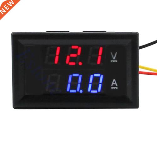 DC 4.5-30V 0-100A LED Volt Meter Ammeter Voltage AMP Power