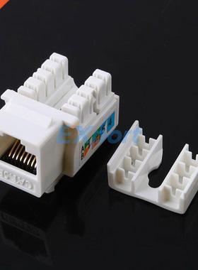 5pcs Cat5E 110 Punch Down Keystone Jack RJ45 CAT5 Network#5