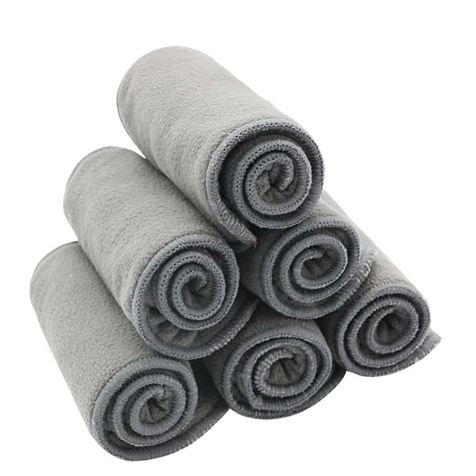 happyflute bamboo charcoal inserts baby nappy inserts diaper